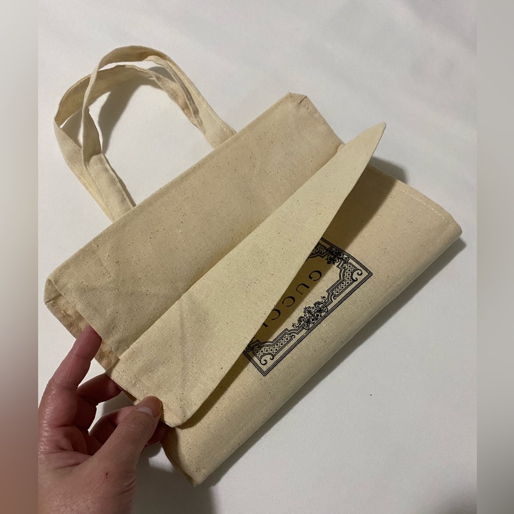 Gucci Linen Cloth- Shopping Tote - Picture 11 of 11
